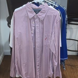 Nautica Plaid Dress Shirt